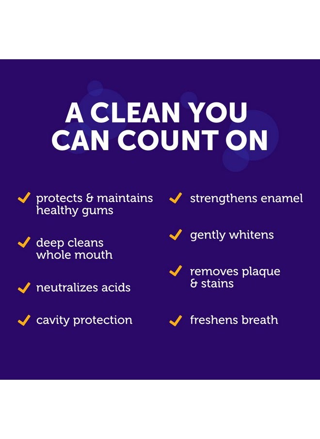 Arm & Hammer Complete Care Toothpaste, Fresh Mint Flavor, Whole Mouth Protection, 6.0oz (4-Pack)