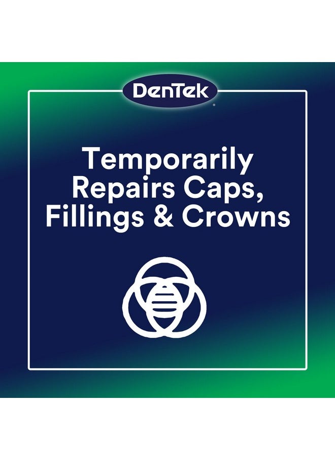 Dentek Temparin Max Repair Kit, 13+ Repairs, 2.64 Grams (Pack of 6)