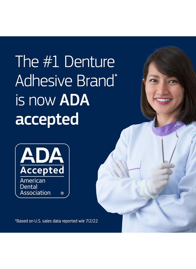 Fixodent Professional Ultimate Denture Adhesive Cream for Full and Partial Dentures, 1.8 oz, 3 Pack