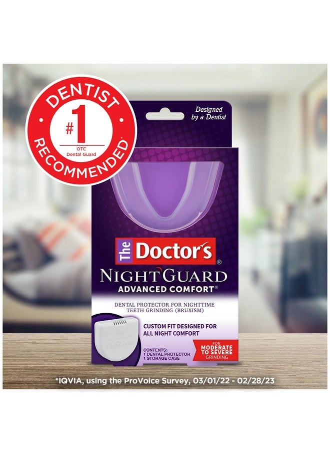 The Doctor's NightGuard, Mouth Guard for Grinding Teeth, Dental Guard for Bruxism, Night Guard for Teeth, 1 Pack
