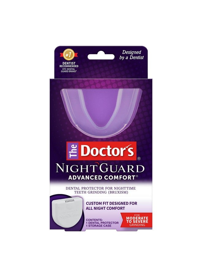 The Doctor's NightGuard, Mouth Guard for Grinding Teeth, Dental Guard for Bruxism, Night Guard for Teeth, 1 Pack