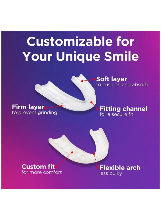 The Doctor's NightGuard, Mouth Guard for Grinding Teeth, Dental Guard for Bruxism, Night Guard for Teeth, 1 Pack
