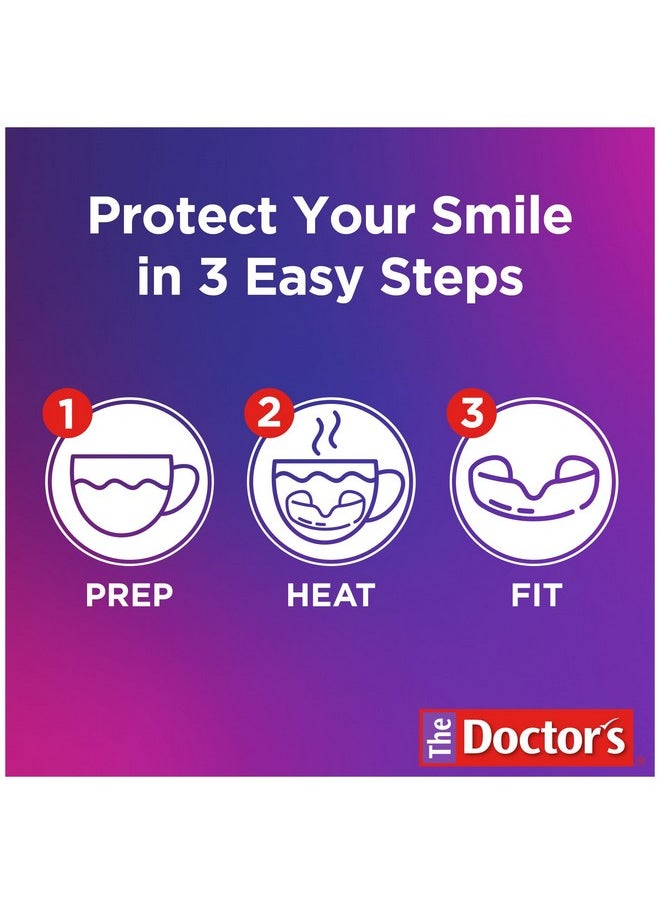 The Doctor's NightGuard, Mouth Guard for Grinding Teeth, Dental Guard for Bruxism, Night Guard for Teeth, 1 Pack
