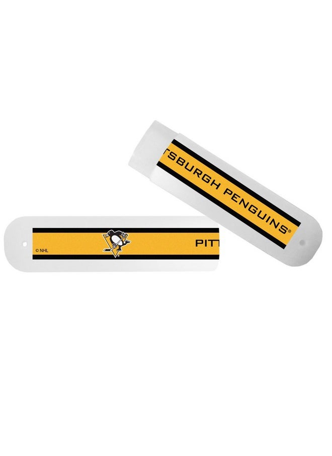 NHL Siskiyou Sports Fan Shop Pittsburgh Penguins Travel Toothbrush Case One Size Team Color