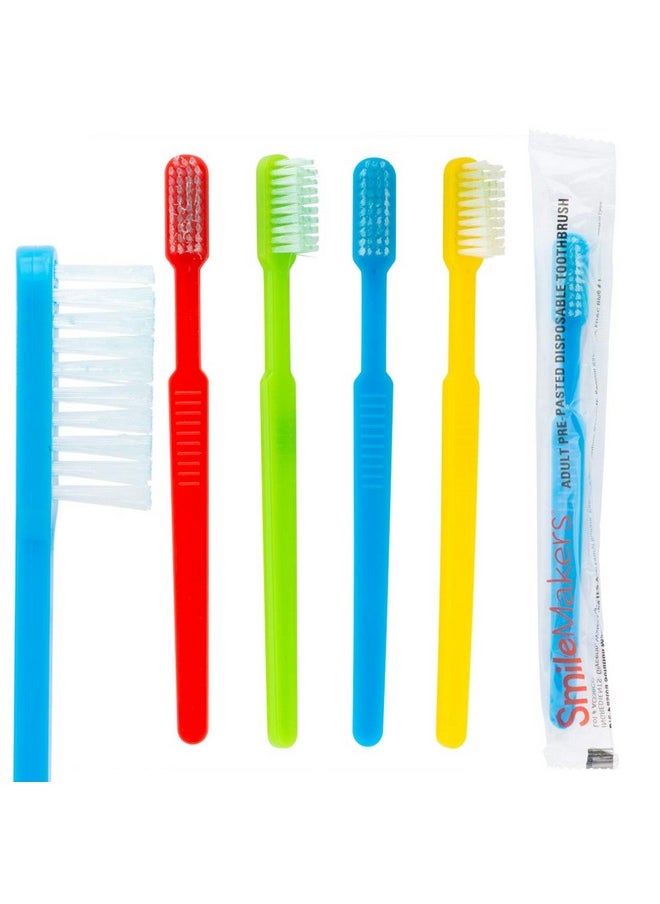 Adult Pre-Pasted Disposable Toothbrushes - 144 per pack