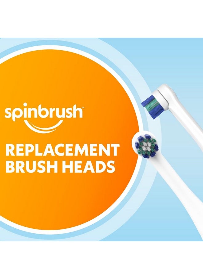 Spinbrush Kids Replacement Heads, Soft Bristles, 2-Pack