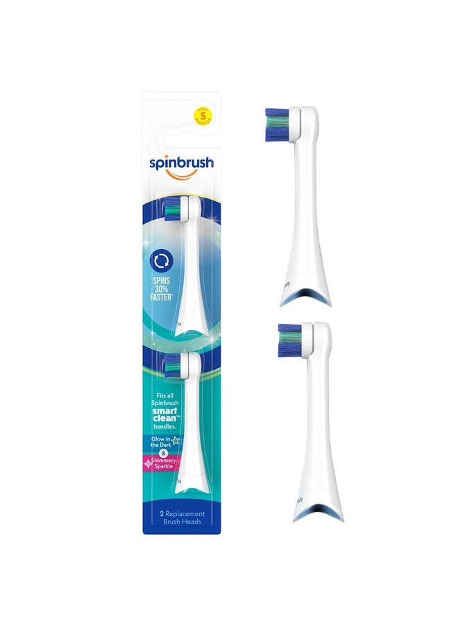 Spinbrush Kids Replacement Heads, Soft Bristles, 2-Pack