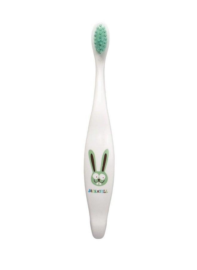 Jack N' Jill Bio Toothbrush (TM) Compostable & Biodegradable Handle BUNNY