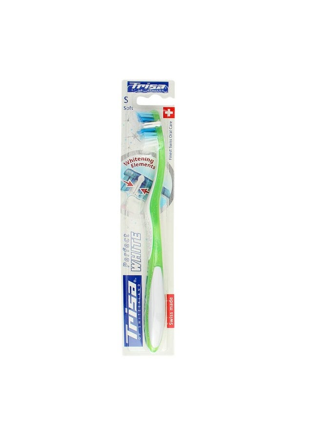 Trisa Perfect White Soft Toothbrush (Assorted Color)