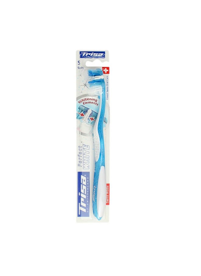 Trisa Perfect White Soft Toothbrush (Assorted Color)
