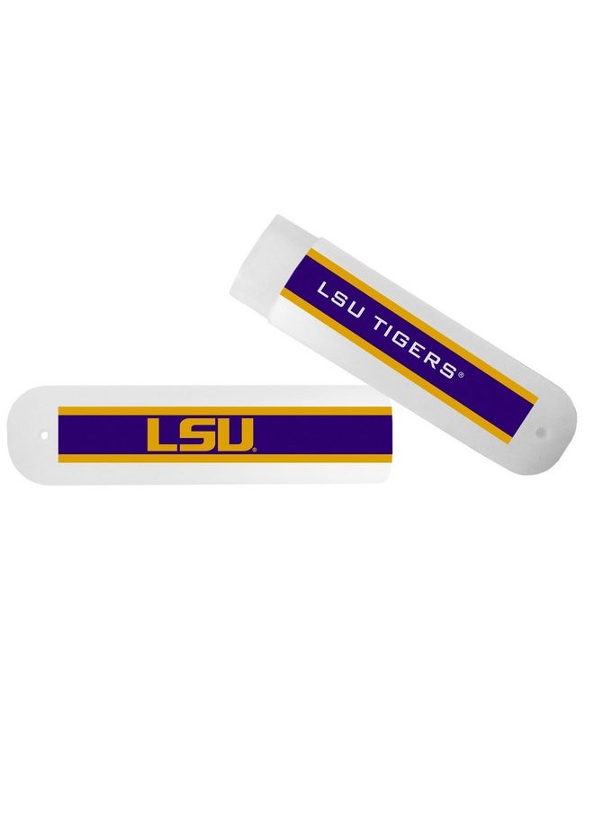 Siskiyou Sports NCAA LSU Tigers Unisex Travel Set Toothbrush and Travel Case, White, One Size