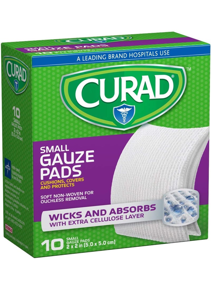 Curad Non-Woven Pro-Gauze, 2