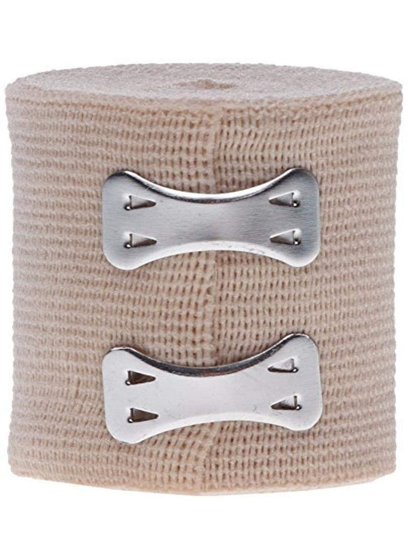 Medline Non-Sterile Sure-Wrap Elastic Bandages with Clips, 2