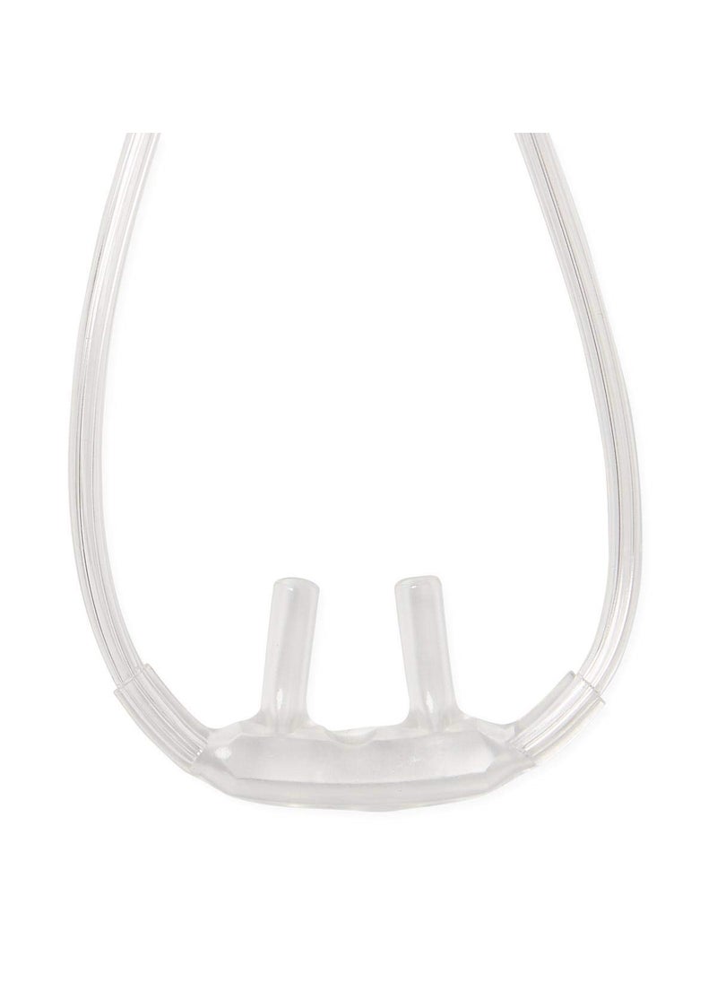Medline Soft Touch Oxygen Cannula without Tubing, Latex Free, Adult Size (Pack of 50)