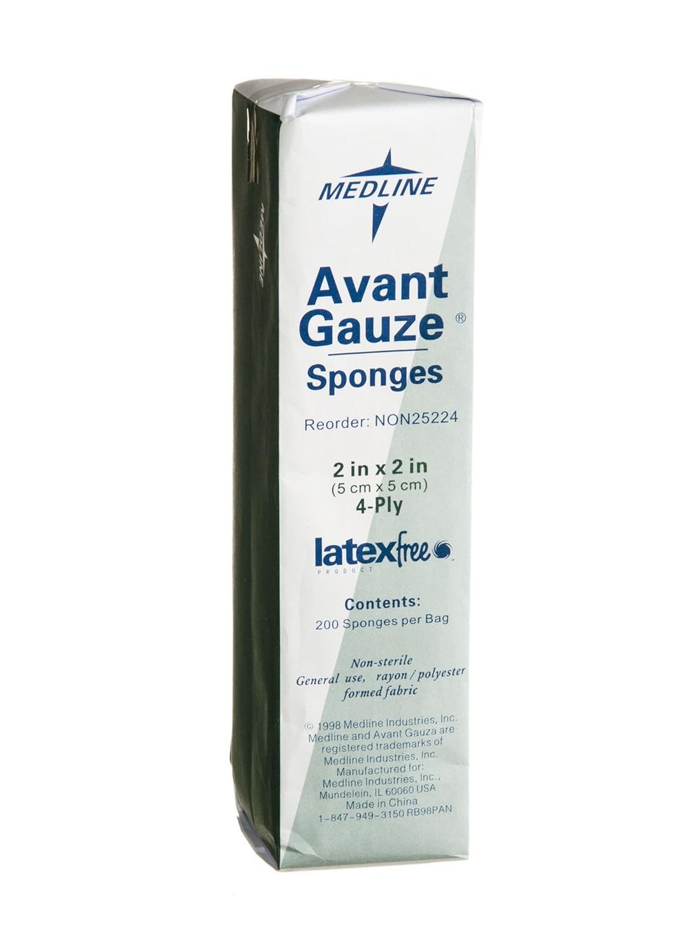 Medline Avant Gauze, Non-Sterile Sponges, 2