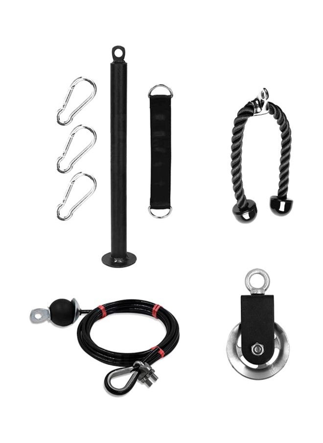360-Degree Pulley Cable Machine Attachment System 34x9x10cm
