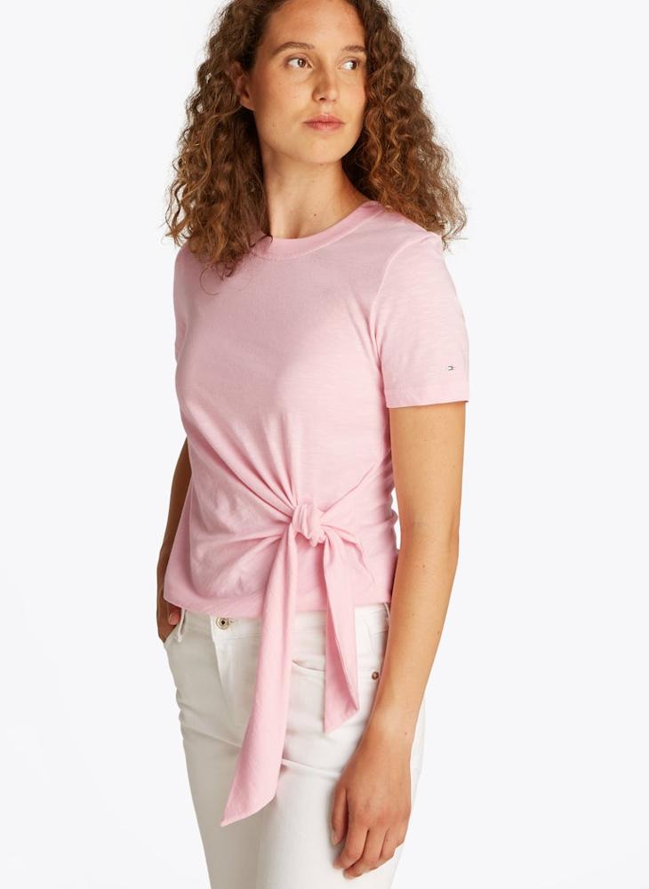 KNOT ROUND-NK SS TEE