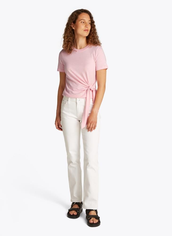 KNOT ROUND-NK SS TEE