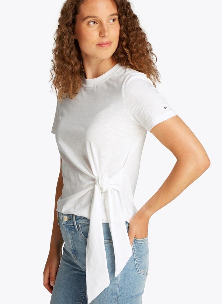 KNOT ROUND-NK SS TEE