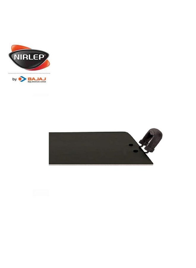 Nirlep Nonstick Selec Plus Pathiri Tawa 37.5 cm, Aluminium,Black, 1 Pc Set