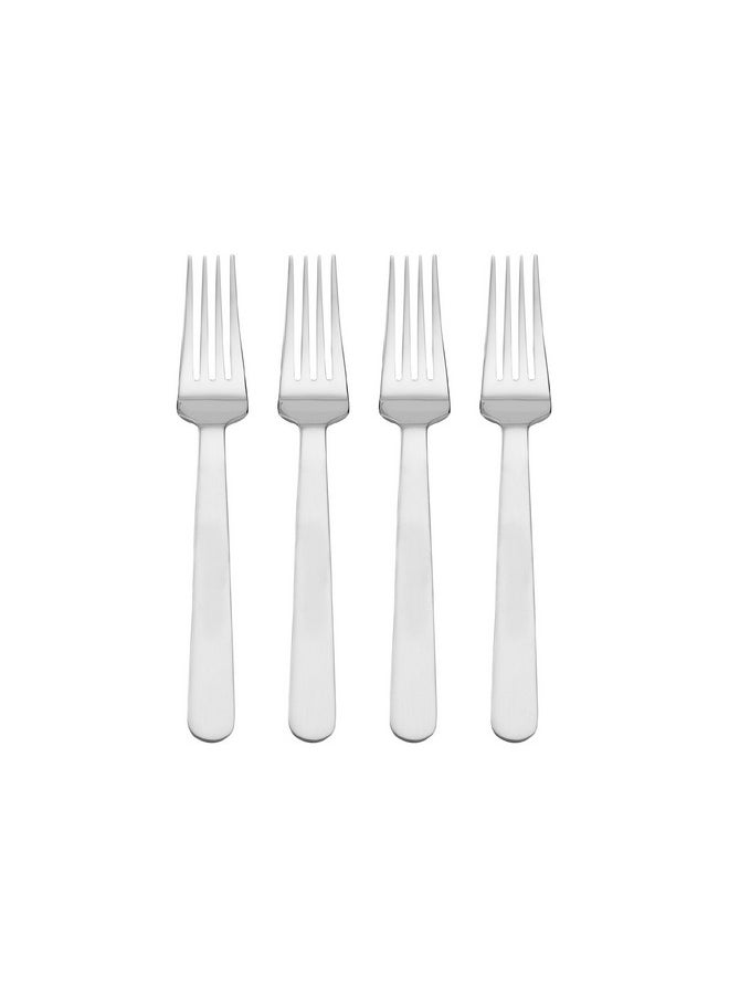 Mikasa Blume 20-Piece Stainless Steel Flatware Set, Service for 4