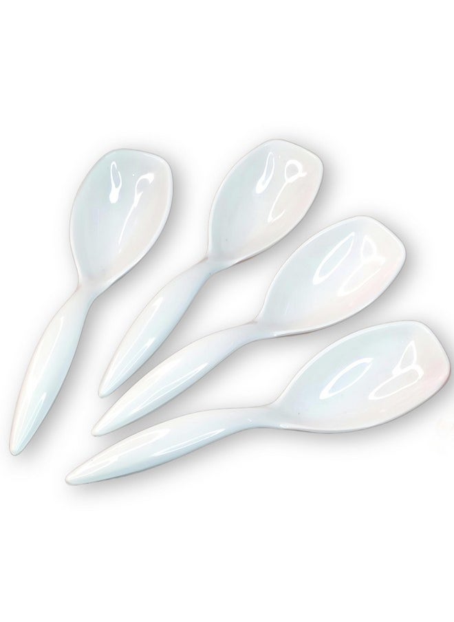 Vemlons Serving Spoon Long Handled Serving Spoon Melamine Tableware (Serving Spoon Set Of 4 Piece) - 25 Cm