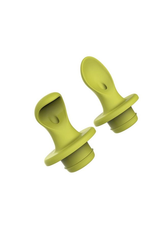 Kiinde Foodii Reusable Silicone Squeeze Spoon Attachment for Homemade Squeeze Pouches, Easy and Convenient Food Maker System for Babies and Toddlers, 2 Pieces