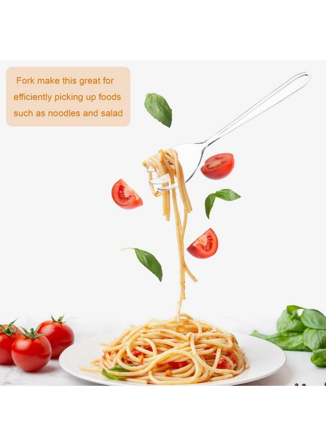 Lanties 24 Pcs Plastic Serving Utensils Set Disposable Utensils Includes 18 Pcs Serving Spoons Forks Tongs and 6 Pcs Plastic Cake Server for Birthday Party Buffet Cutlery for Serving Food (Clear)