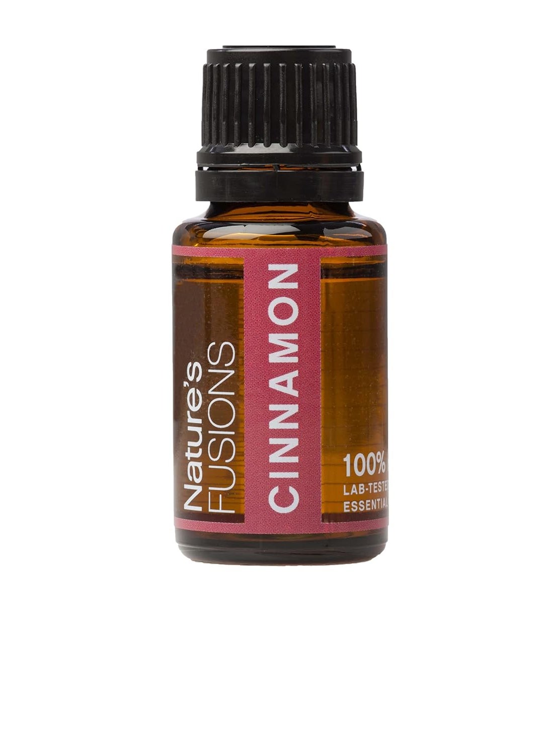 Nature's Fusions Cinnamon Bark, 100% Pure and Natural Essential Oils, Undiluted, Therapeutic Grade for Aromatherapy and Topical Use, .5 Fl Oz (Pack of 1) (15 mL)