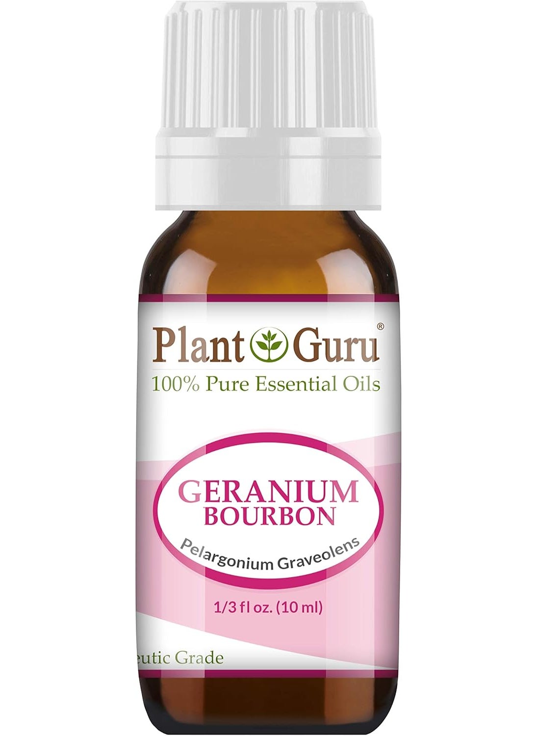 Geranium Bourbon Essential Oil 10 ml 100% Pure Undiluted Therapeutic Grade.