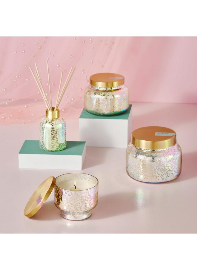 Capri Blue Volcano Reed Diffuser - Comes with Volcano Scented Diffuser Oil, Diffuser Sticks, and Mercury Iridescent Glass Bottle - Aromatherapy Diffuser (5.7 fl oz)