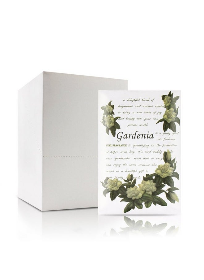 Feel Fragrance Scented Sachet for Drawers and Closets - Sachet Bags, Lot of 12 (Gardenia)
