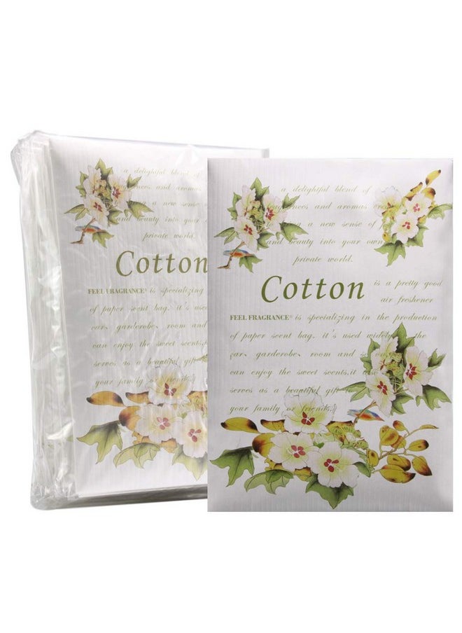 Feel Fragrance Scented Sachets for Drawer,Lot of 8 (Cotton)