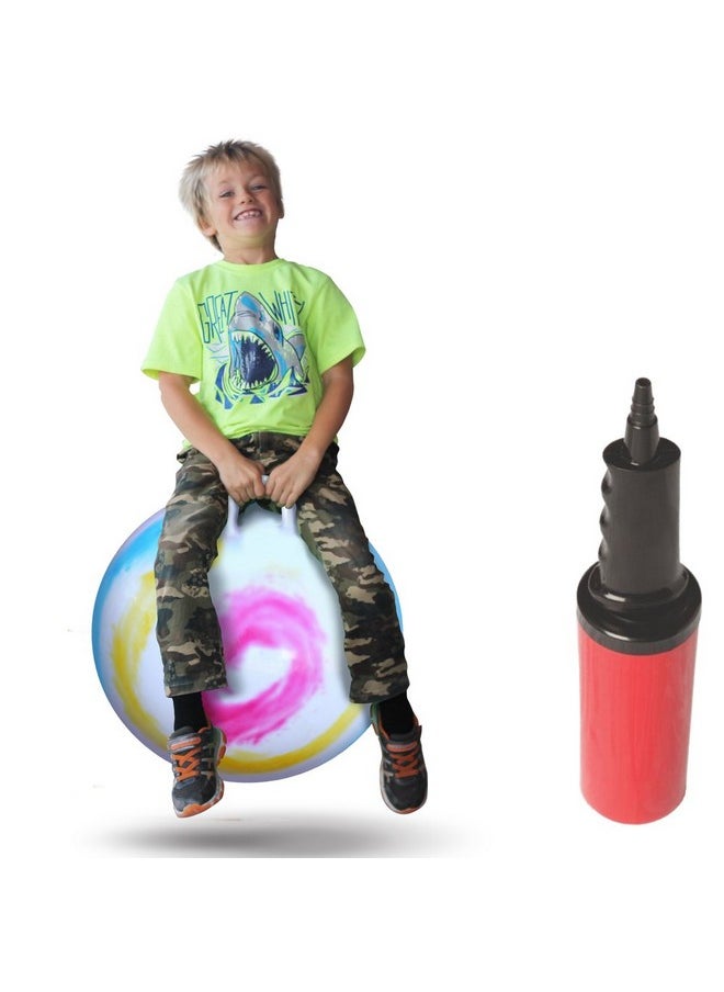 WALIKI Hopper Ball Toy for Boys & Girls Ages 7 8 9 Years Old | Tie-Dye Jumping Ball | Hippity Hop Ball | Fun Birthday Gift | 20”