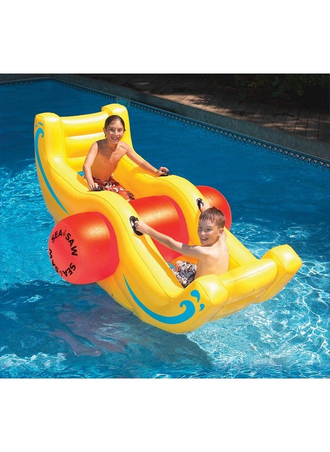 Swimline Sea-Saw Rocker , Yellow