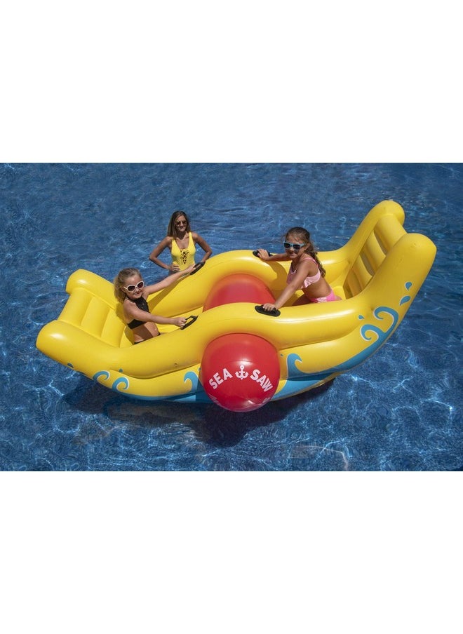 Swimline Sea-Saw Rocker , Yellow