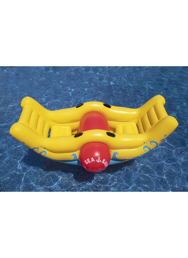 Swimline Sea-Saw Rocker , Yellow