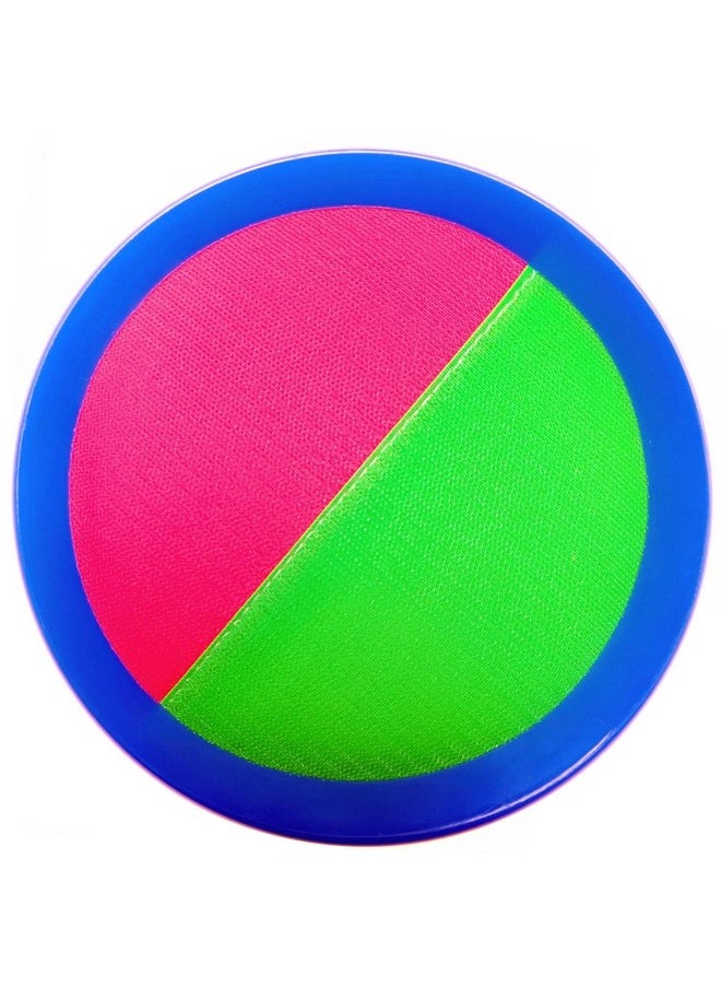 AppleRound Toss and Catch Velcro Ball Set (Hook and Loop), Kids Outdoor Games, Beach Toys, Backyard Sports, Paddle Ball Games (Pack of 2 Paddles and 2 Balls)