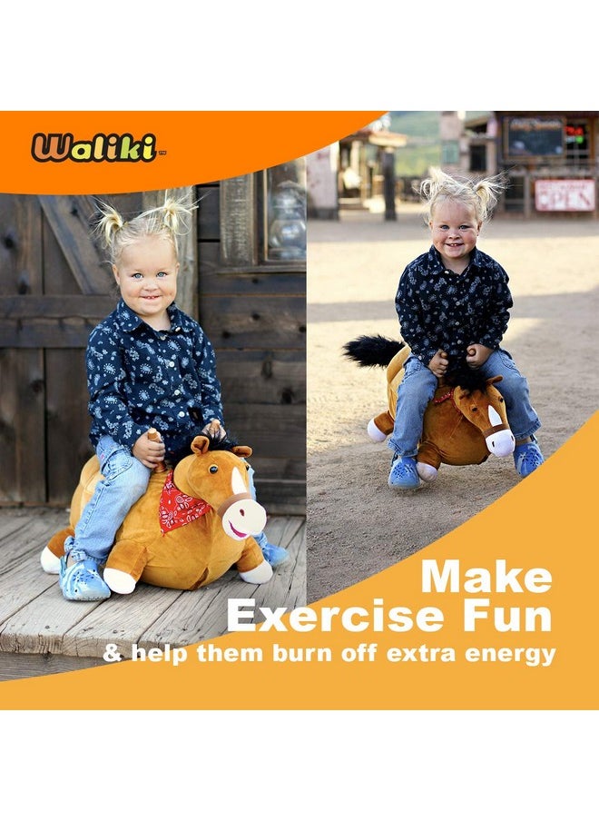 WALIKI Bouncy Horse Hopper | Inflatable Hopping Horse for Kids | Jumping Horse (Bouncy Horse)