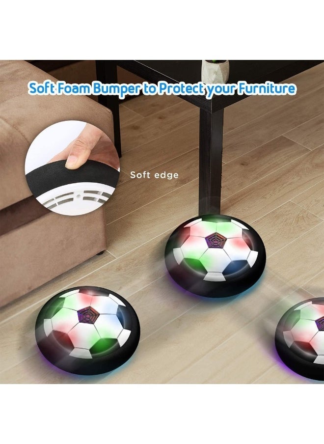 Hover Soccer Ball Toys Floating Soccer Air Soccer With LED Light For Indoor And Outdoor Game
