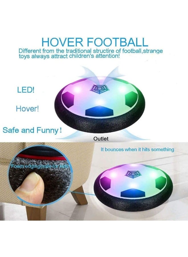 Hover Soccer Ball Toys Floating Soccer Air Soccer With LED Light For Indoor And Outdoor Game