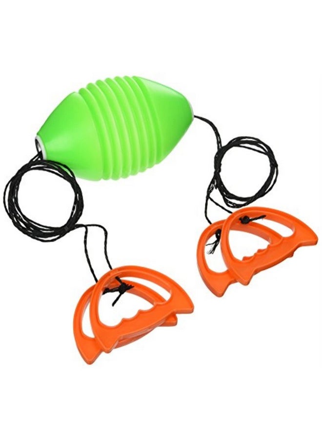 Toysmith Get Outside Go! Zip Ball, Zip Line Football Tug-of-War, For Boys & Girls Ages 5+