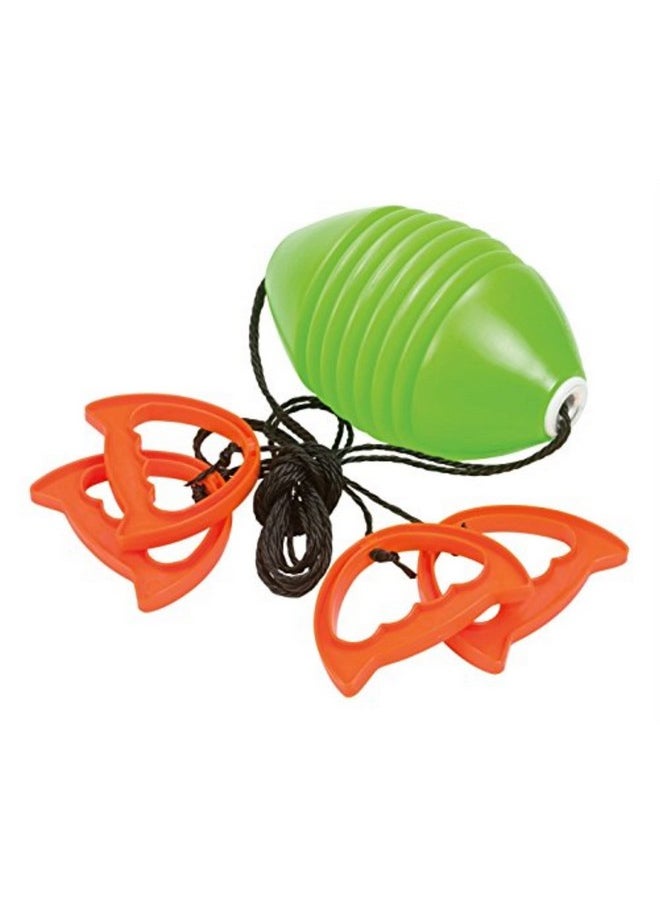 Toysmith Get Outside Go! Zip Ball, Zip Line Football Tug-of-War, For Boys & Girls Ages 5+