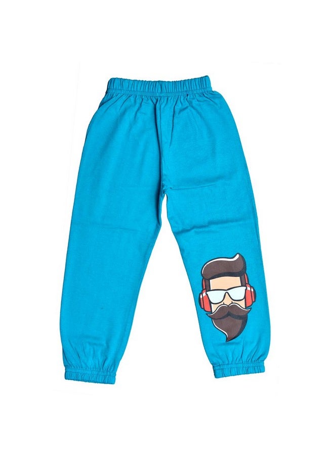 T2F Boy's Regular Fit Cotton Track Pant (BYSTRK12_Multicolor_9-10 years_Multicolor_9 Years-10 Years)