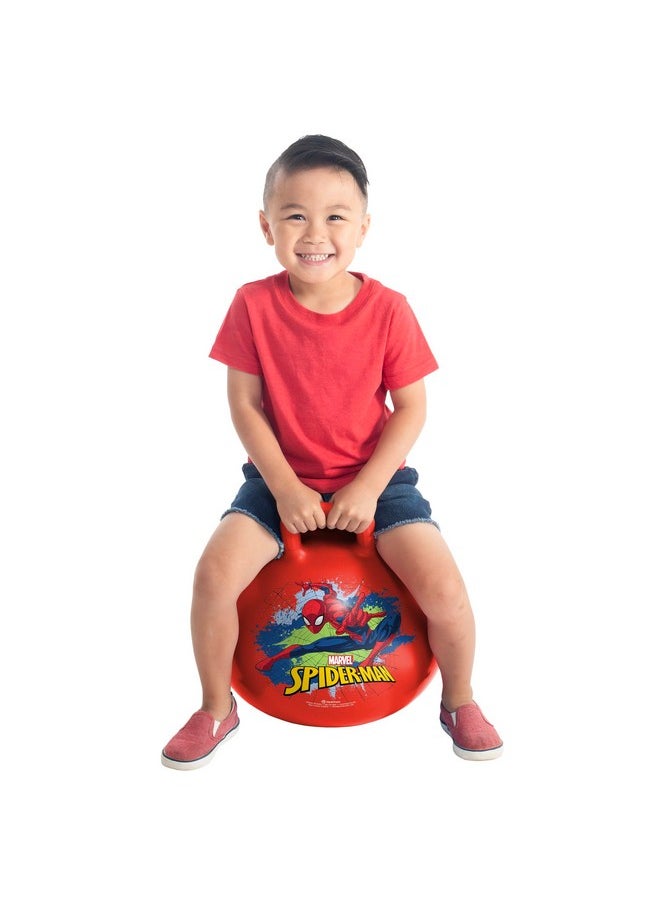 Hedstrom Marvel Spiderman 15 Inch Hopper Ball, Jumping Ball for Kids 55-97064