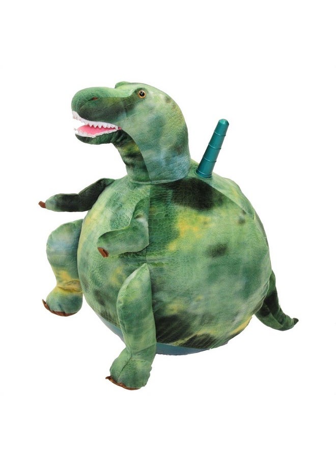 WALIKI PBl-Dino T-REX Hopper Ball | Green Hippity Hop | Jumping Hopping Ball | Sit & Bounce (Large: Ages 6-9, Dino)