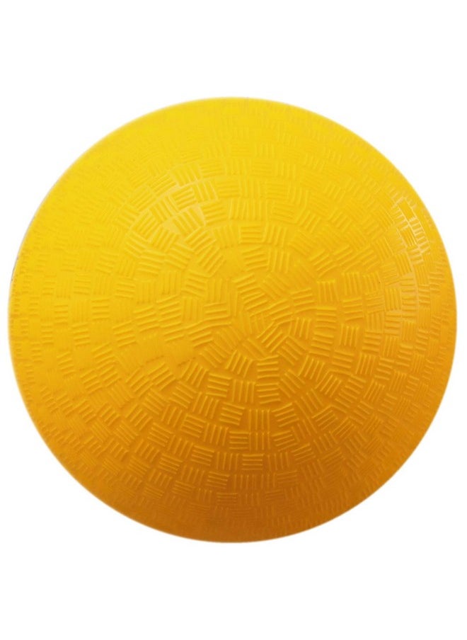 AppleRound 8.5-inch Dodgeball Playground Balls, Pack of 4 Balls with 1 Pump, Official Size for Dodge Ball, Handball, Camps and Schools (Multicolor)