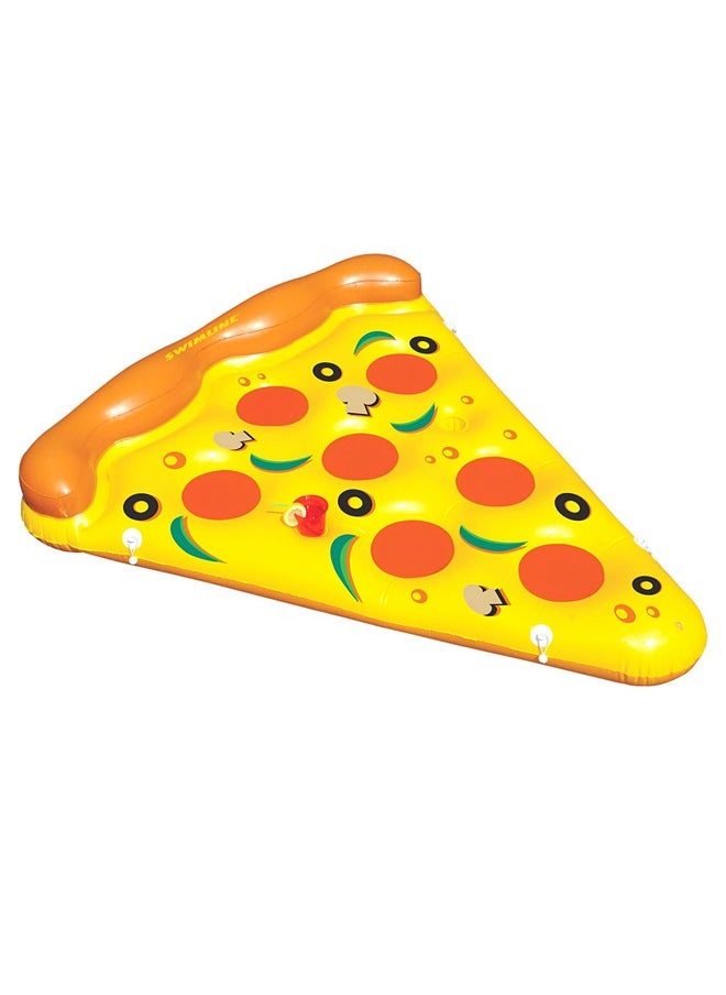 Swimline Inflatable Pizza Slice Pool Float, Multicolor