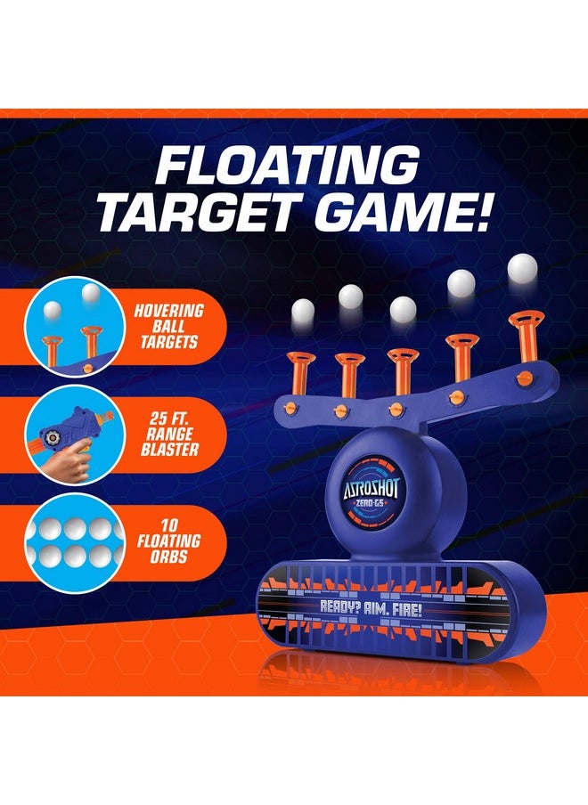 USA Toyz AstroShot Zero GS Shooting Games for Kids - Nerf Compatible Floating Ball Targets for Shooting with Foam Blaster Toy Gun, 10 Floating Ball Targets, 10 Foam Darts, and 5 Flip Shooting Targets