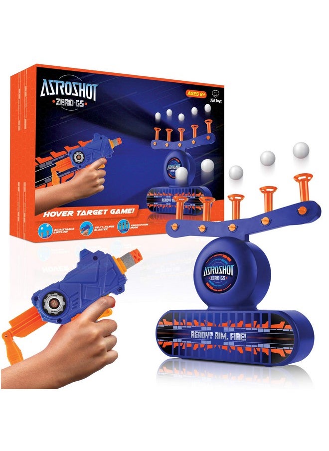 USA Toyz AstroShot Zero GS Shooting Games for Kids - Nerf Compatible Floating Ball Targets for Shooting with Foam Blaster Toy Gun, 10 Floating Ball Targets, 10 Foam Darts, and 5 Flip Shooting Targets